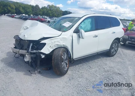 2019 Nissan Pathfinder Sl from USA, damaged, VIN 5N1DR2MM0KC645373